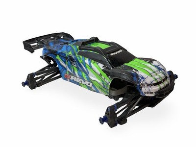 Traxxas E-Revo VXL 2.0 Roller Slider Chassis 4WD Monster Rc Truck Vxl-6s