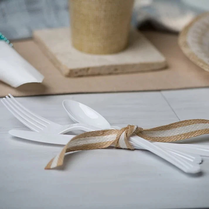 Cuchillos de plástico de peso pesado Hanna K. Signature estuche transparente 1224 CT para eventos Foto 4 de 4