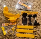GI Joe Adventure Team Yellow Helicopter Skid Parts & Pieces VTG 1970s Lot