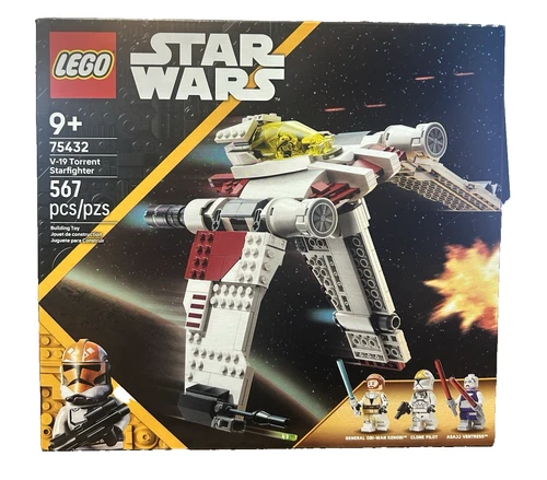 LEGO Star Wars V-19 Torrent Starfighter (75432). NIB. FAST SHIPPING