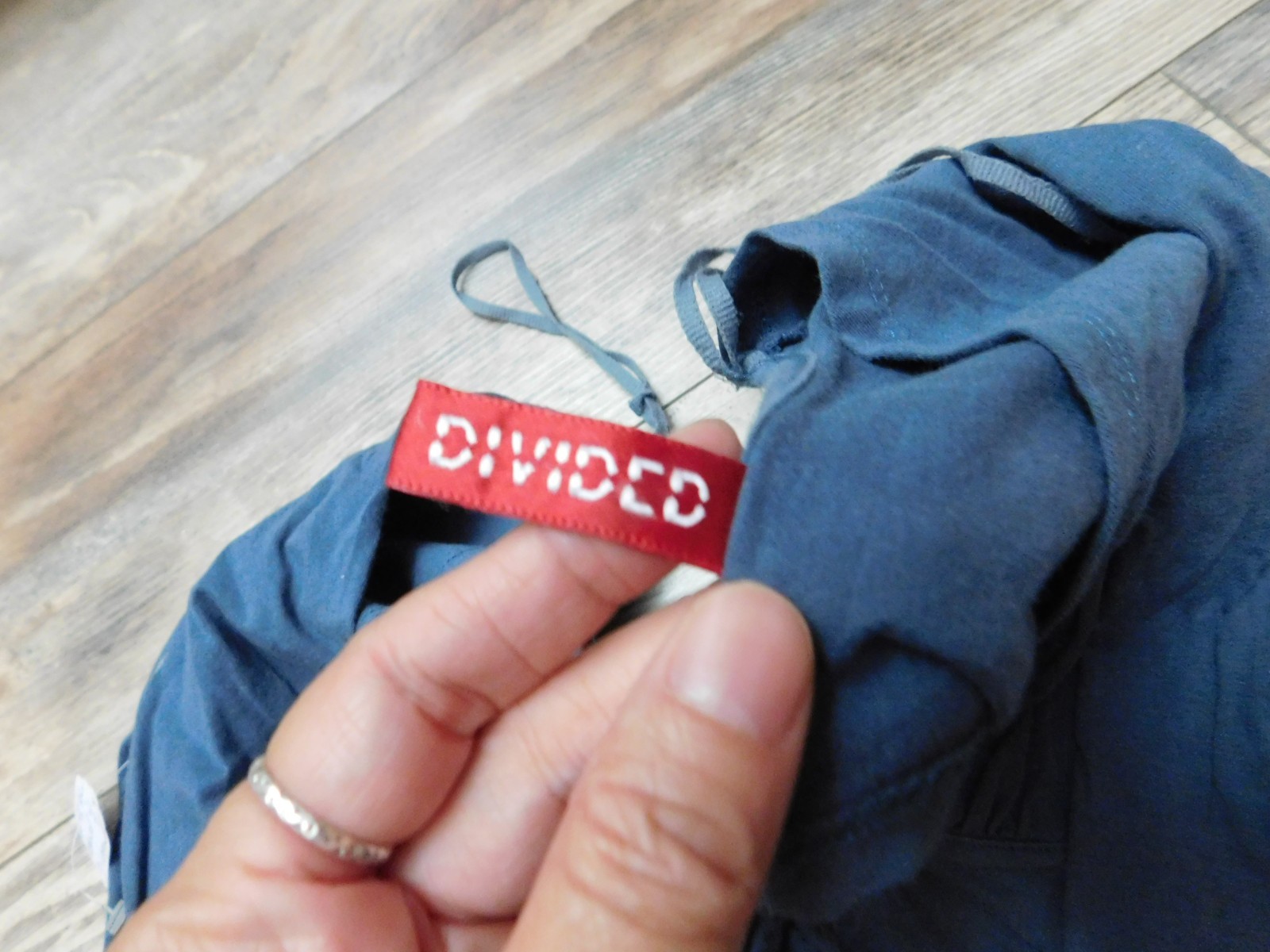 DIVIDED H & M BLUE TOP SIZE 38