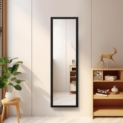 Full Length Wall Mirror - Explosion-Proof, Rectangular Float Framed for Room
