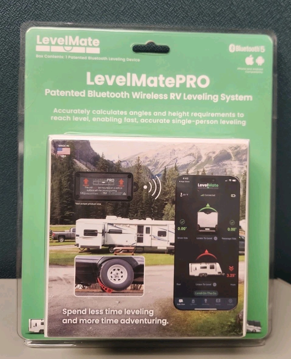 Level Mate Pro Logic Blue Technology Wireless Bluetooth RV Leveling System NEW!