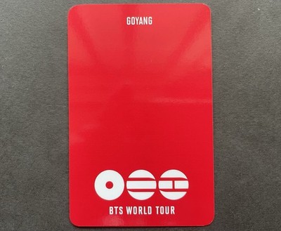 BTS-WORLD TOUR 'ARIRANG' IN GOYANG ARMY ZONE PHOTO CARD JUNGKOOK