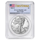 2023-S Proof $1 American Silver Eagle PCGS PR69DCAM FS Flag Label