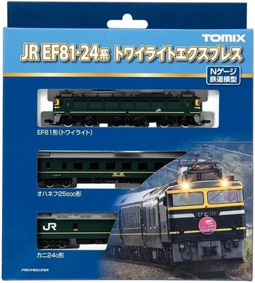 TOMIX N gauge EF8124 series Twilight Express basic set A 3 cars 98359