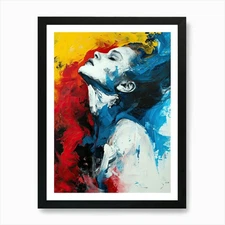 Color Craze, Pop Art Art Print Framed Wall Art Poster Canvas Print Picture