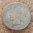 1926 D Peace Silver Dollar Coin US Liberty Eagle One Dollar 90% Silver -Estate