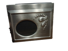 Vintage Beautiful Babies 1st Pewter Photo Memory Album