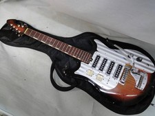 1960s Teisco WG-4L 4 Pickup Bizarre Electric Guitar Japan Vintage MIJ