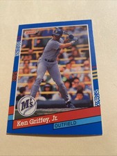 1991 Donruss - Ken Griffey Jr #77 Three Yellow Lines Right Border