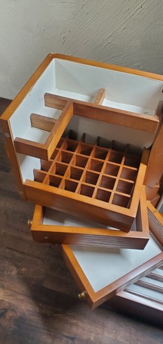 Lori Greiner Makeup or Jewelry Organizer Clever & Unique Creations 4 Tier READ!! - Picture 12 of 19