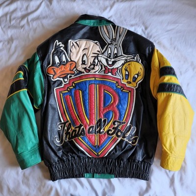 Vintage Looney Tunes Warner Bros Colorful Starter College S