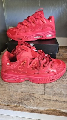 Osiris D3 2001 Red Rizing Sun shoes US Size 12 New with box