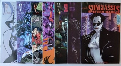 Sunglasses After Dark #1/2, 1, 2, 3, 4, 5 and 6 Set - Verotik - 1995 - RARE!