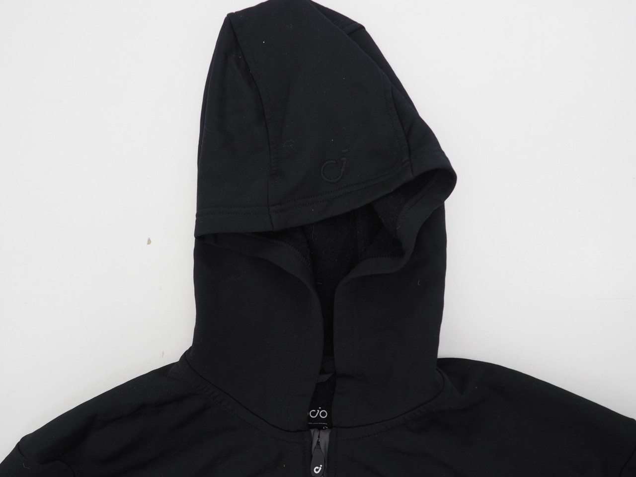 Velocio Men's Recon Hoodie Merino Blend Heavy Weight Size Small Full Zip Black 