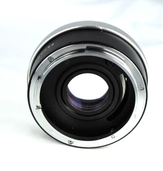 2x Teleconvertidor CUERPO NEGRO montaje FD para A1 AE-1 AE-1 Pro T90 FTB etc Lote1008 Foto 4 de 4