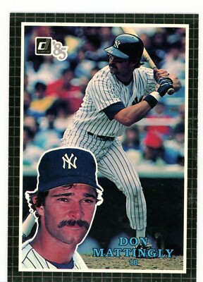 Don Mattingly 1985 Donruss Action All-Stars #48 JUMBO New York Yankees