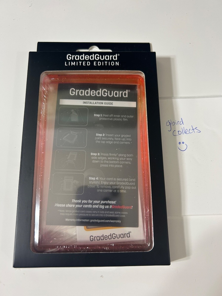 GradedGuard PSA Graded Card Case Guard Protector SUNSET V2 Limited