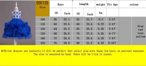 Pageant Flower Girls Tulle Tutu Dress Wedding Bridesmaid Kids Birthday Ball Gown - Picture 22 of 107