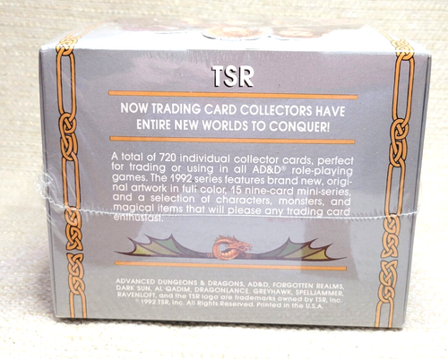 NUEVO DE LOTE ANTIGUO TSR Advanced Dungeons & Dragons 2da edición caja sellada 36 piezas 230462G - Imagen 4 de 6