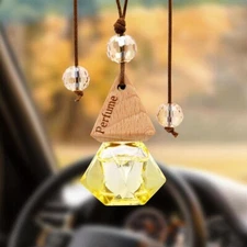 Car Hanging Air Fresher Long Lasting Scent Aroma Essential Oil Diffuser