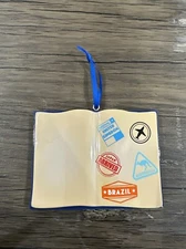 Passport Personalized Christmas Ornament