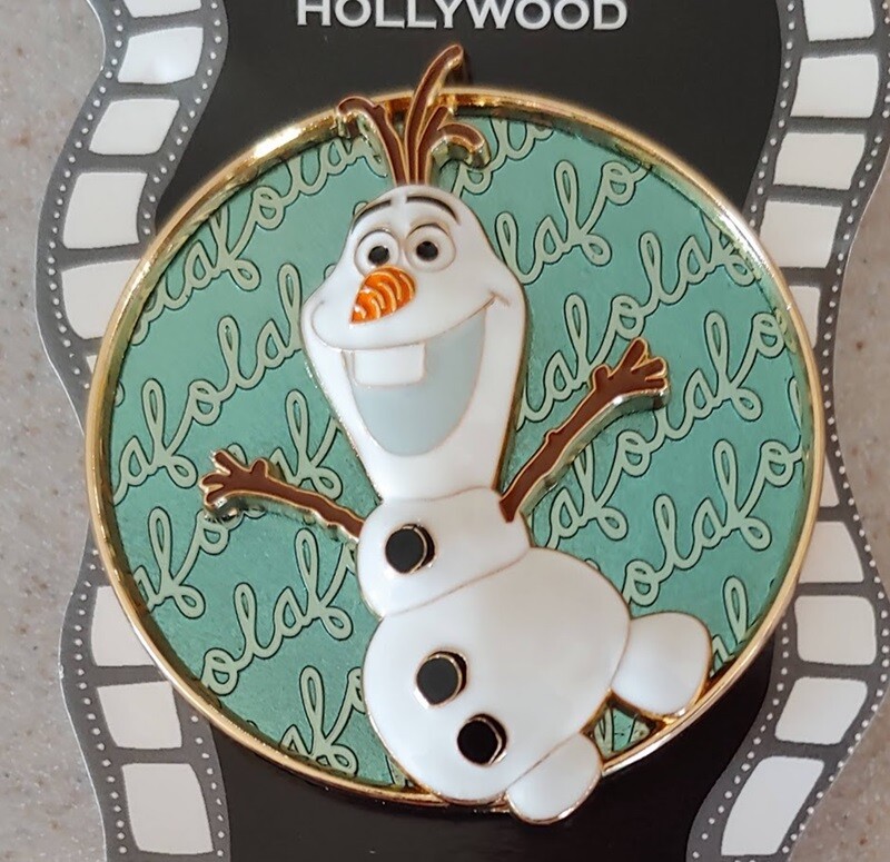 Disney Pin 150297 DSSH DSF Olaf Frozen Cursive Cutie D23 LE400