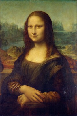 LEONARDO DA VINCI Mona Lisa 8x10GLOSSY PRINTED PHOTO