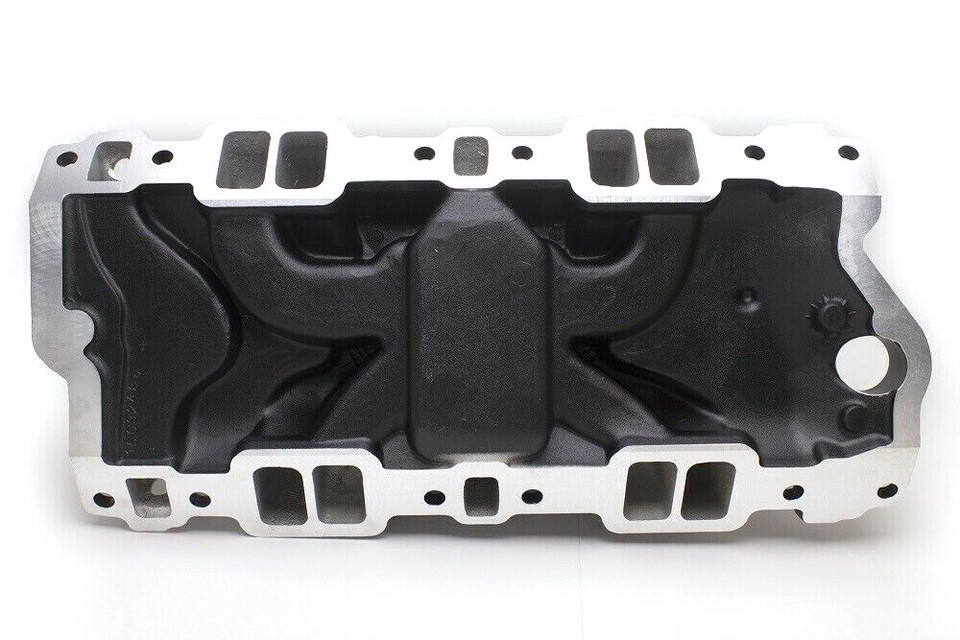 Intake Square SB Chevy Aluminum Intake Manifold Square Bore SBC 55-86 305 327 350 V8 ...