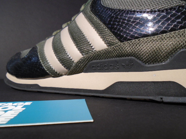 2007 ADIDAS ZXZ 123 SNAKESKIN OLIVE GREEN BLACK BEIGE GREY NMD R1