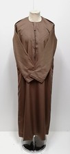 Mens Omani Thobe,Jubba, Arab Robe, dishdash Islamic mens Clothing. Size 62