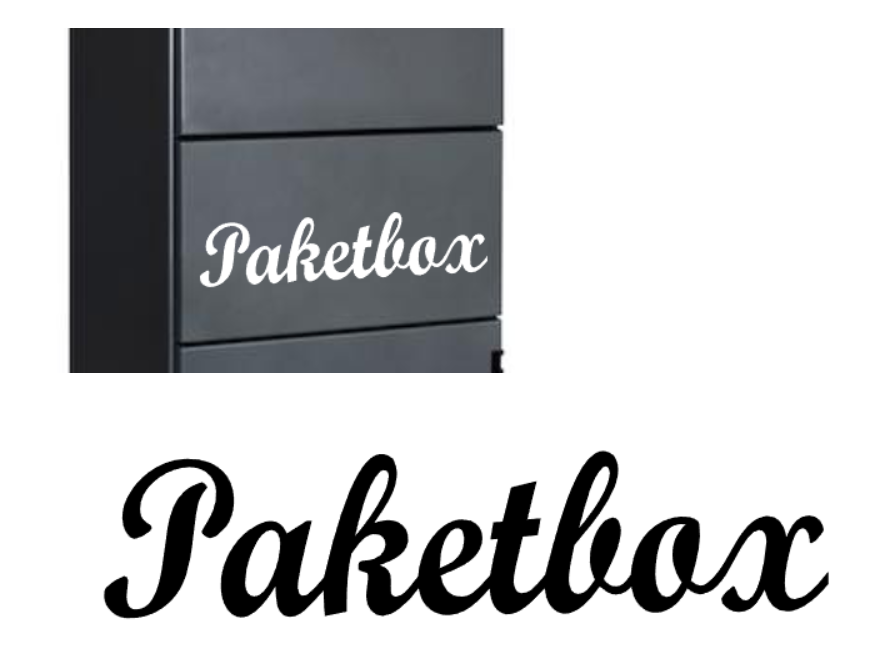 Paketbox Aufkleber - Universelle Kennzeichnung Für Paketannahme 10x11cm