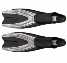 U.S. Diving Fins Divers Proflex size XL - Black Silver