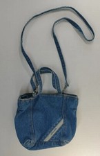 Xhilaration Denim Jean Crossbody Purse Shoulder Bag Y2K