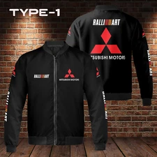 Mitsubishi Ralliart Racing JDM Japanese Racing Windproof Bomber Jacket