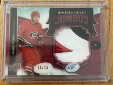 2019-20 UD UPPER DECK ICE HAYDN FLEURY ROOKIE RELIC JUMBOS #05/15
