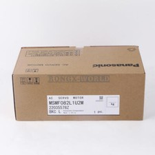 New One MSMF082L1U2M Panasonic AC 80mm 750w 3000rpm 2.4Nm Servo Motor
