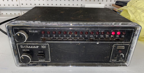 Electra Bearcat BC 101 Scanner 16 Channel Programable Tested Seems To Work