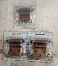 Cabinet Hinge antique copper vintage hardware door old store stock