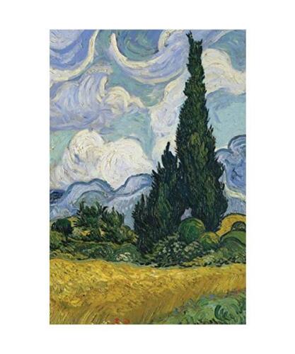 Vincent van Gogh's Wheat Field with Cypresses 4x6" Field Journal / Field Noteboo - Bild 1 von 1