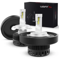 Custom Made Headlight for Toyota Tundra 2014-2021 LED Bulb H4 High Low Beam Lamp