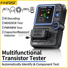 FNIRSI LCR-P1 Transistor Tester Diode /Triode MOSFET NPN PNP SMD LCR ESR Meter
