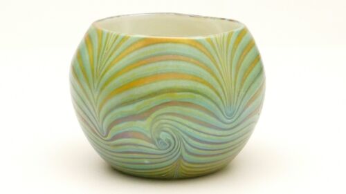 Überfang Glas Studio Design Art Künstler glass irisierend Vase Vintage Eisch ? - Bild 1 von 7