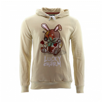 MEN BKYS LUCKY CHARM HOODIE H204-SAND | eBay