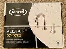 Jacuzzi Alistair Polished Chrome 2-handle Widespread WaterSense Bathroom Faucet