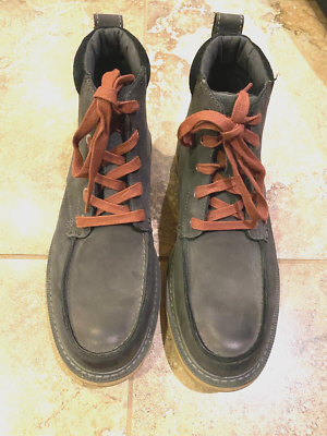 Sorel Men\'s Madson II Moc Toe Waterproof Boot Shoes Coal Olive Green NM2788-028 Sorel Men main image 2