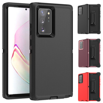 For Samsung Galaxy Note 20 Ultra 5G S20+ A20 Heavy Duty Shockproof Case  Cover