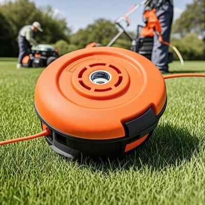 Grass Trimmer Head M10*1.25 Thread for Brush Cutter Garden Power Tool Accessory
