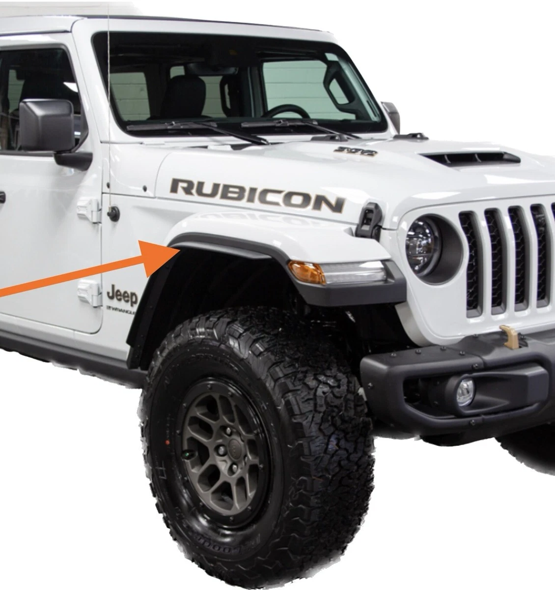 Jeep Wrangler Rubicon Xtreme Recon Fender Flare Extensions OEM Mopar 18-up  JL | eBay